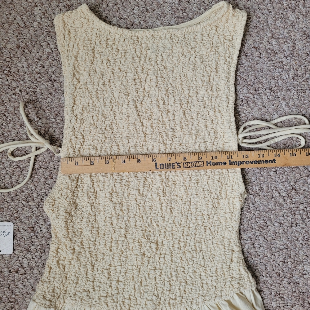 Free People Cream Tiered Maxi Dress - Picture 11 of 13